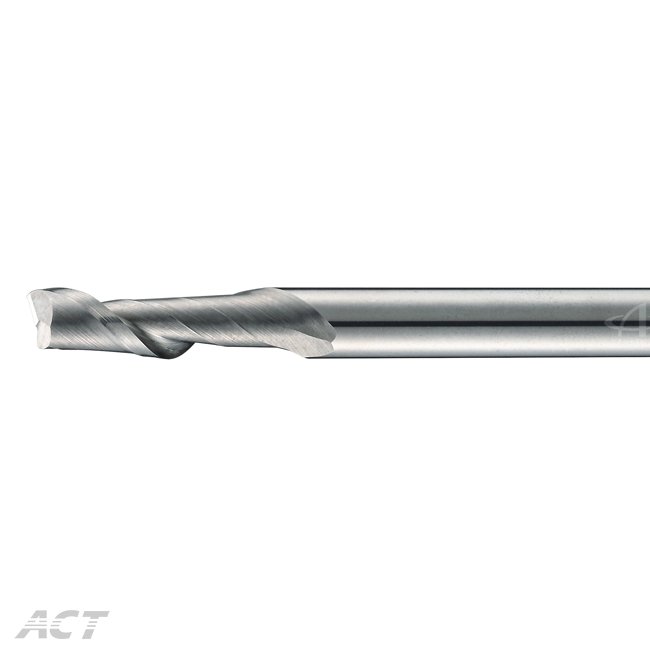 (1AET) Single Flute Helical Aluminum Endmill