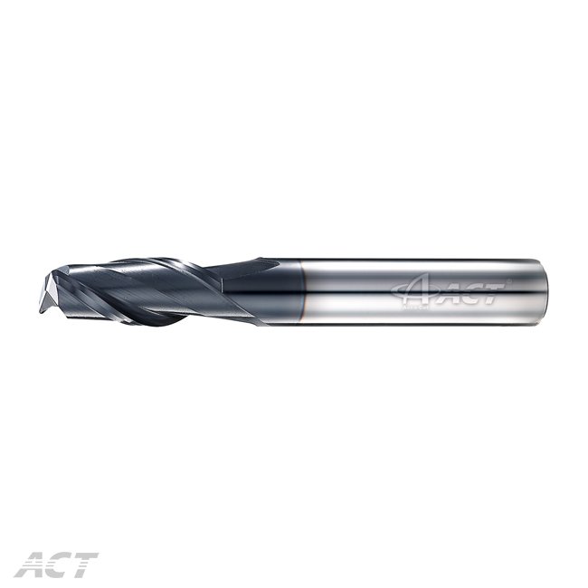 (2NB) 2 Flute Corner Radius - HRC-50-60