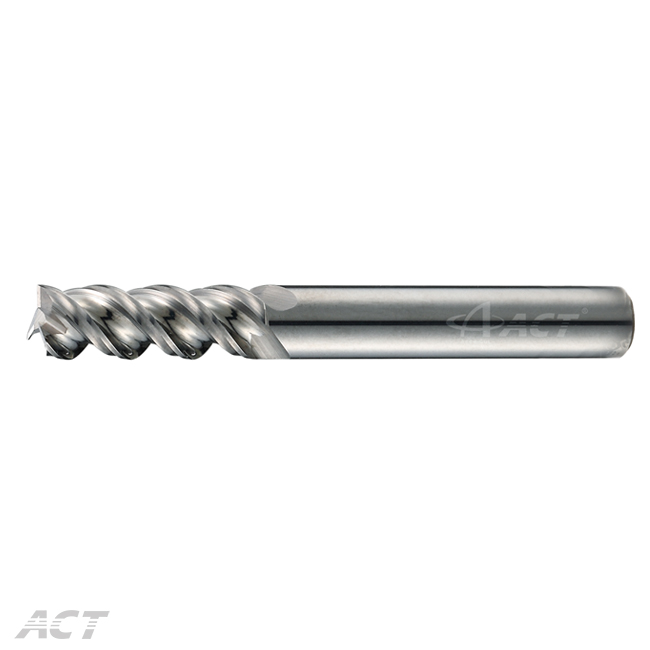 (R3AES) Fast Cut - 3 Flute Aluminum Square Endmill