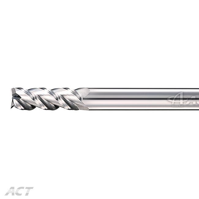 (3AEL) 3 Flute  Aluminum  Long Length Square Endmill