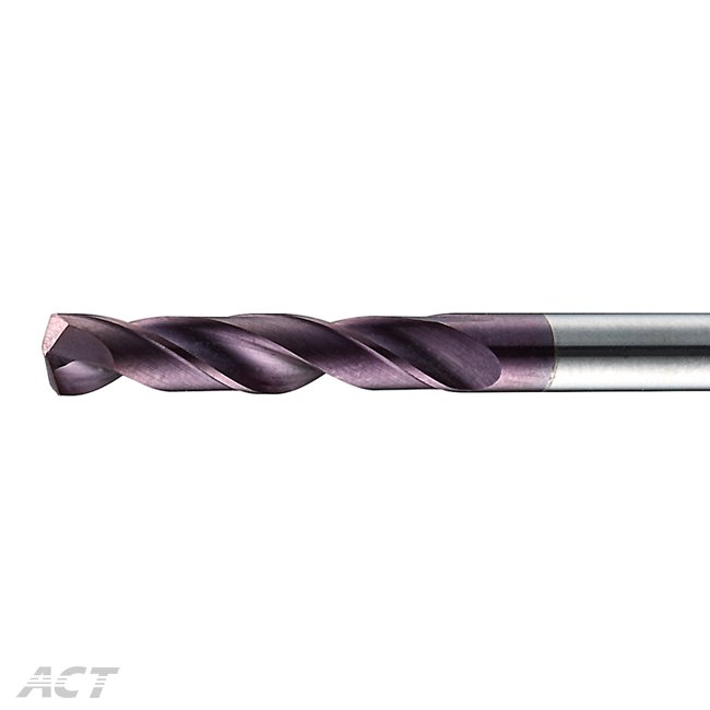 (3X) 2 Flute High Speed Carbide Twist Drill