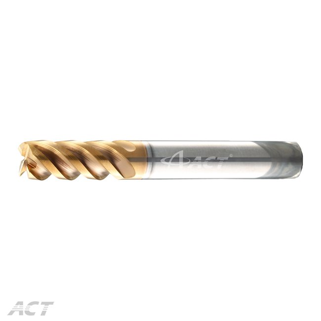 (XR4KES) 4 Flute High Performance Square Endmill - For Slotting and Roughing