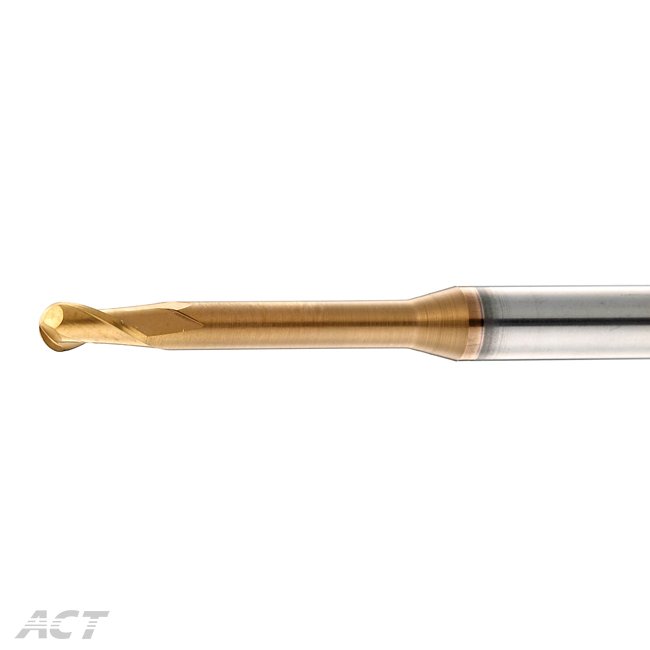 (SX2KUBL) 2刃高硬度&高轉速長柄深溝球刀